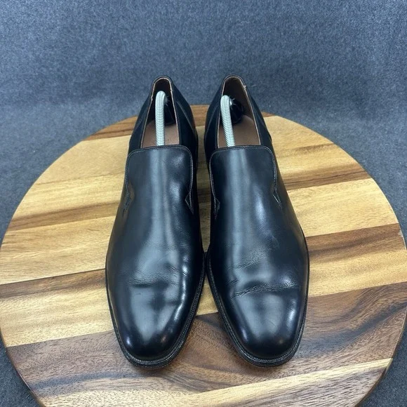 Allen Edmonds Cornwall Ostendo Loafers Shoes Men's Size 11.5C Black Leather